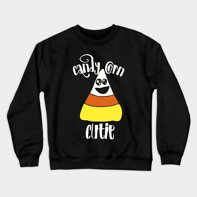 Candy Corn Cutie for halloween Crewneck Sweatshirt by bubbsnugg